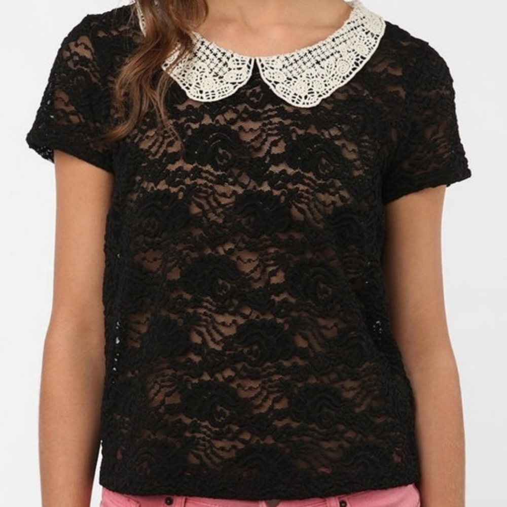 Urban Outfitters Kimchi Blue Lace Top